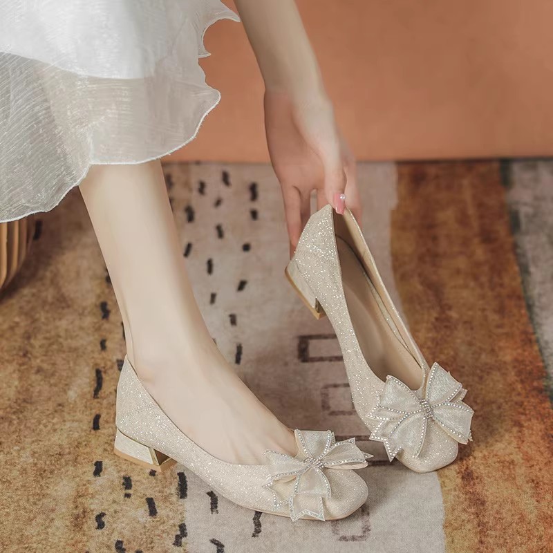 Wedding Shop - Damen-2025, neuer Stil, Herbstabend, weiche Sohle,