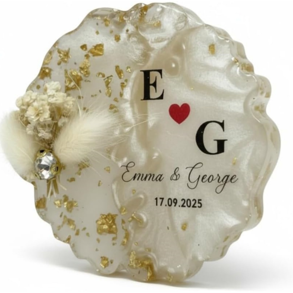 Wedding Shop - Hochzeitsgeschenke für Gäste im Großhandel, Harz-Blumenmagnete,