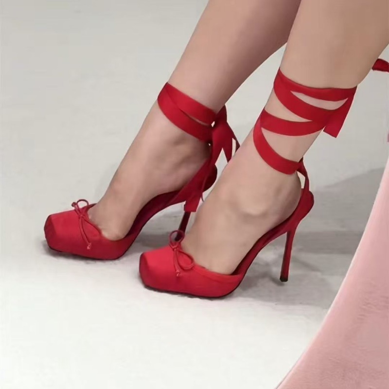 Rote High Heels, Damen-Knöchel – Wedding Shop Bewertung und Preis