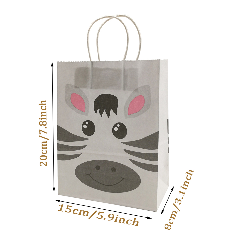 1 Tüte Papiertragetaschen mit  – Wedding Zoo Bewertung und Preis