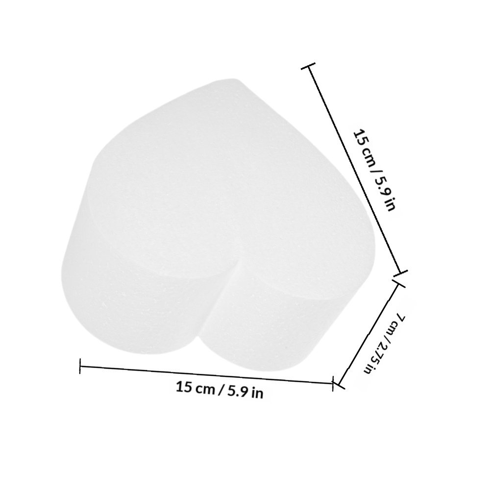 4 Stück Herzförmige Schaumstof – Wedding Cake Supply Bewertung und Preis
