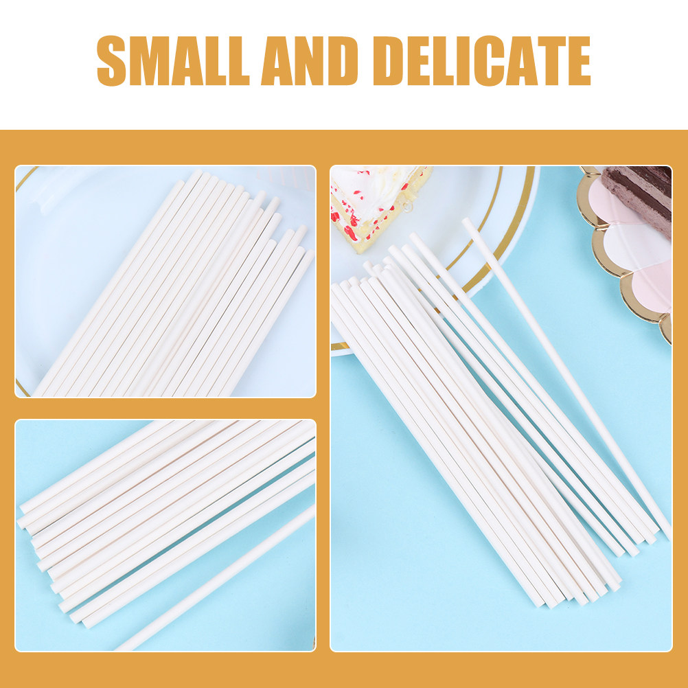 Papier-Lollipop-Sticks, 300er- – Wedding Cake Supply Bewertung und Preis