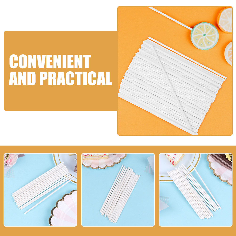 Papier-Lollipop-Sticks, 300er- – Wedding Cake Supply Bewertung und Preis