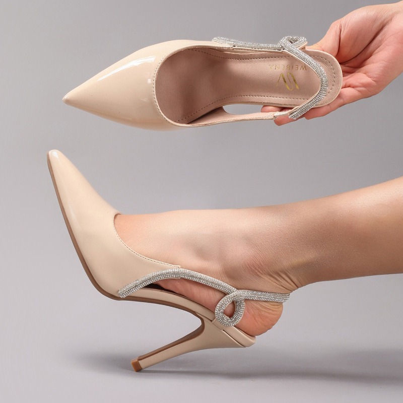 Sexy Patent Leder Spitz Sandal – Wedding Shop Bewertung und Preis