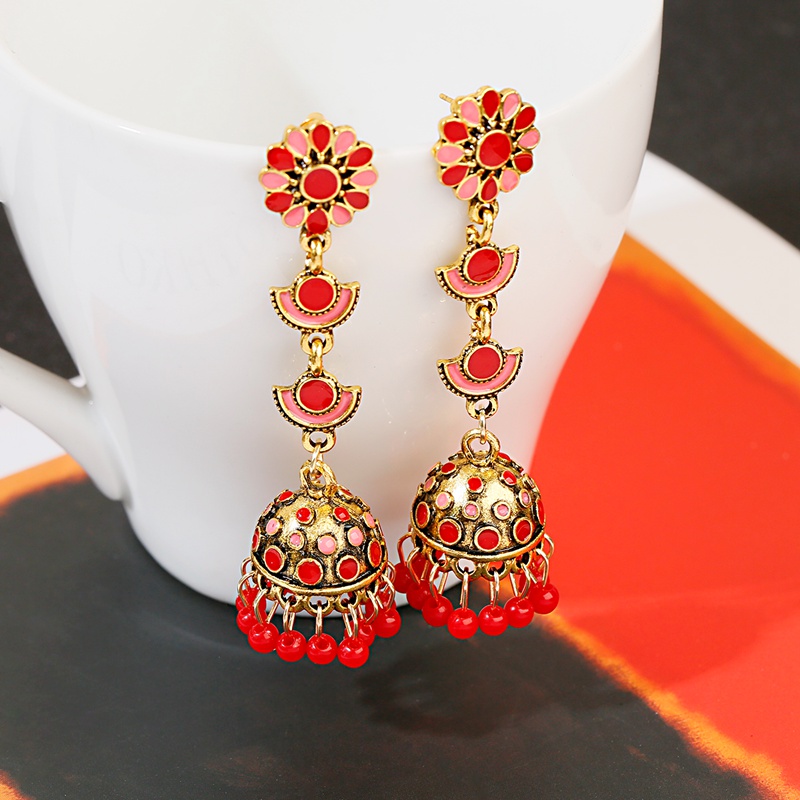 Ethnische Lange Rosa Blume Jhu – Indian Wedding Supply Bewertung und Preis