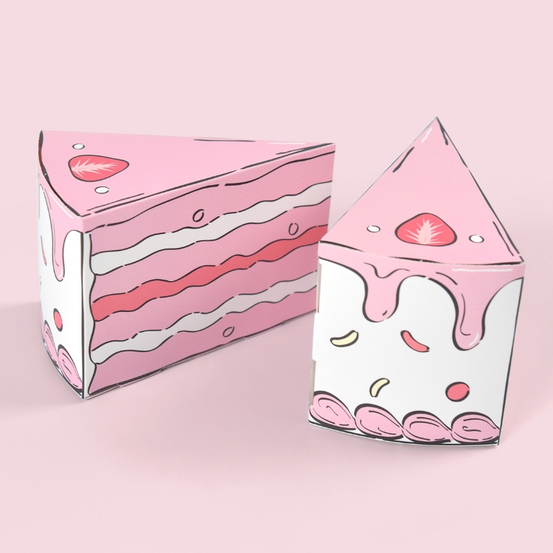 Dreieckige kuchenförmige Papie – Wedding Cake Supply Bewertung und Preis