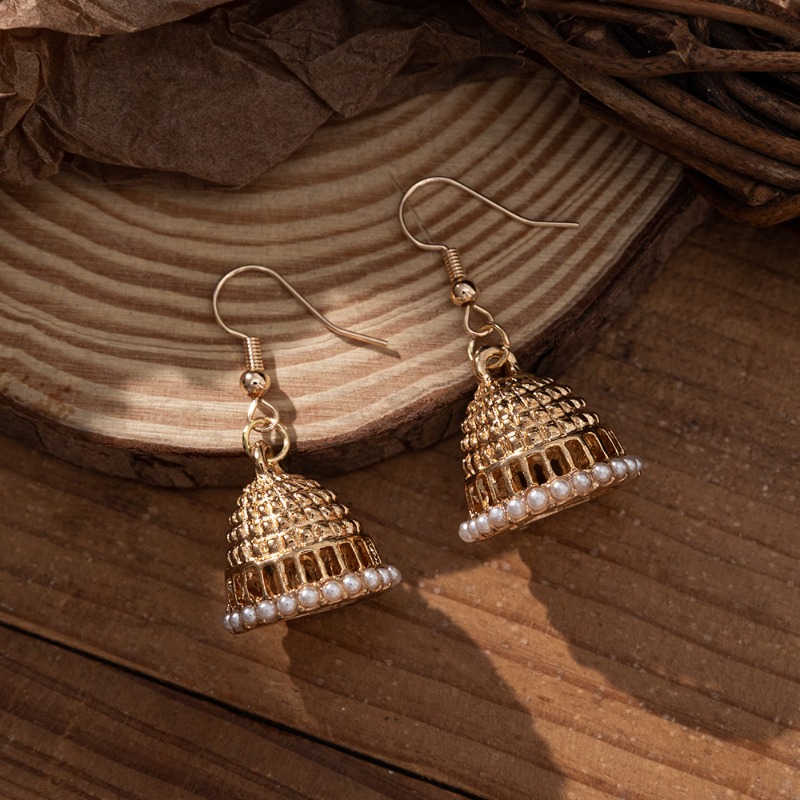 Neue ethnische Jhumka Schmuck  – Indian Wedding Supply Bewertung und Preis