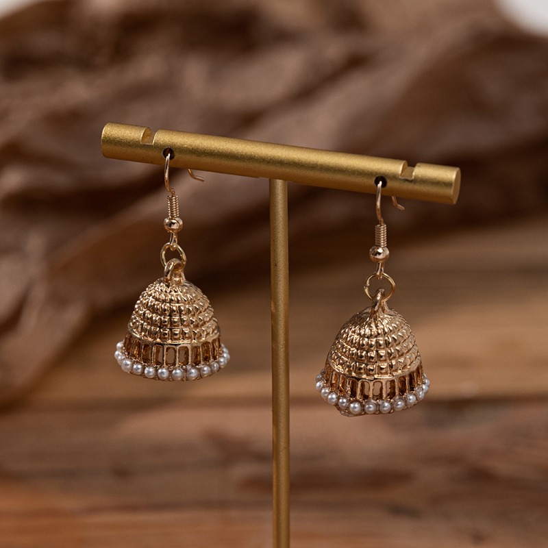 Neue ethnische Jhumka Schmuck  – Indian Wedding Supply Bewertung und Preis